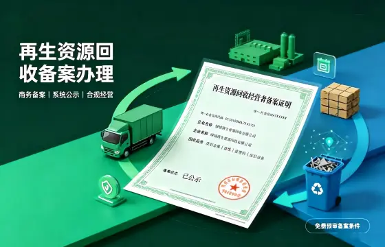 再生资源回收备案